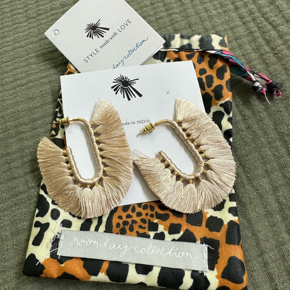 NEW Noonday fringe earrings